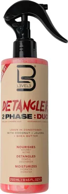 Zdjęcie produktu dla L3VEL3 - 2 Phase Detangler Spray - Tonik do włosów 250 ml