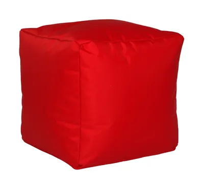 Produktbild von Sitzwürfel Nylon rot 40/40/40 cm rot