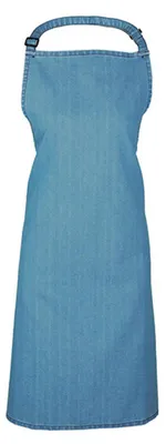 Produktbild von Premier Workwear PR150 | Latzschürze ŽColoursŽ - Waschbar bei 60 °C - Farbe: Blue Denim (ca. Pantone 2166C) - Größe: 72 x 86 cm