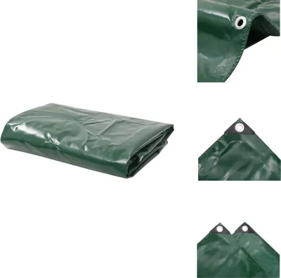 Zdjęcie produktu dla vidaXL Plandeka 650 g/m² 3x5 m zielona - Plandeki