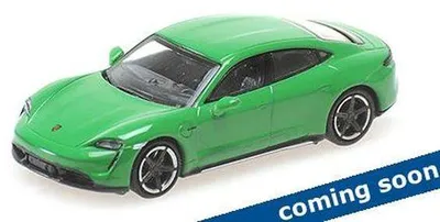 Produktbild von Minichamps 1:87 PORSCHE TAYCAN TURBO S - 2019 - GREEN METALLIC