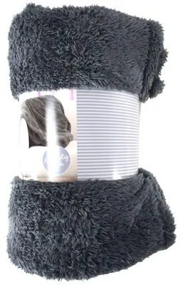 Produktbild von Kuschel- und Wohndecke in Teddy Fleece Optik 150 x 200cm flauschig