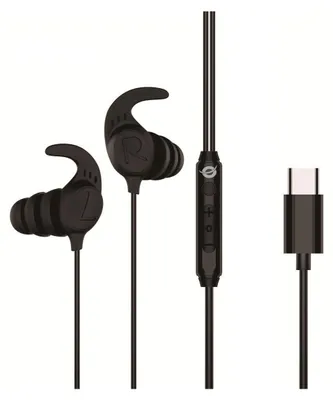 Obrázok produktu pre Conceptronic BRENDAN05B, Kábel, Hovor / hudba, 20 - 20000 Hz, 15 g, Slúchadlá s mikrofónom, Čierna