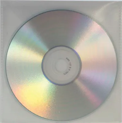 Produktbild von CD/DVD Klarsichttasche mit Klappe transparent