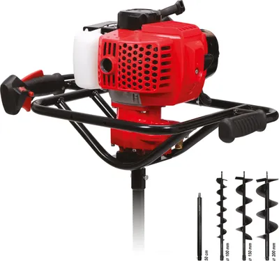 Obrázek produktu pro Benzínový šnek 1,4 hp včetně 3 šneků a nástavce
