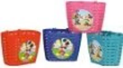 Produktbild von WIDEK Kinderkorb "Mickey Mouse" Mit Lasche zur Lenkerbefestigung, Kunststoff, verschiedene bunte Motive blau / rot / pet
