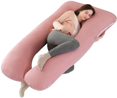 Obrázok produktu pre Ibenzoa® Ergonomická podpera na spanie – poskytuje oporu pre dospelých a počas tehotenstva, pevná podpora pre chrbát, krk a ramená