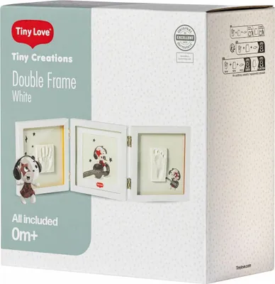 Produktbild von Tiny Love 7290108863727, Bilderrahmen-Set, Weiß, Rechteckig, 180 mm, 93 mm, 190 mm