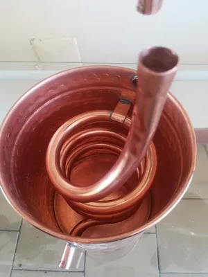 Productafbeelding van Koperbrander voor Etherische Oliën en Hydrolaten - 5 Liter