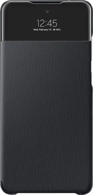 Image de Folio pour Samsung Galaxy A72 4G S View Cover avec fenêtre transparente Noir Samsung