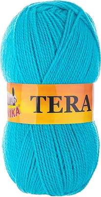 Produktbild von 100g Strickgarn TERA Uni Strickwolle Handstrickgarn Klassikgarn