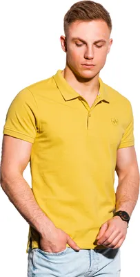 Produktbild von Ombre Clothing Basic Poloshirt für Herren Douglas gelb M