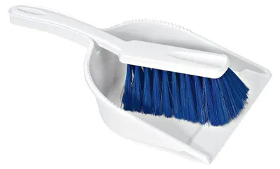 Produktbild von Nölle Profi Brush HACCP Kehrgarnitur, 0,25 mm weiche Borsten blau | 1 Stück