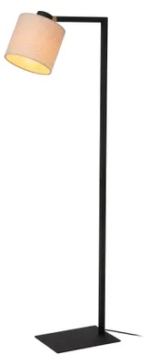 Image de Lucide LESLEY – Lampe sur pied – 1xE27 – Noir