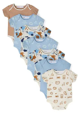 Produktbild von Minoti Set Baumwolle Blau Gr. 50 für Jungen