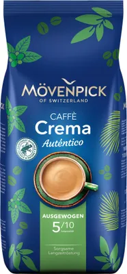 Produktbild von Mövenpick El Autentico Caffè  Crema | ganze Bohne | 1000g