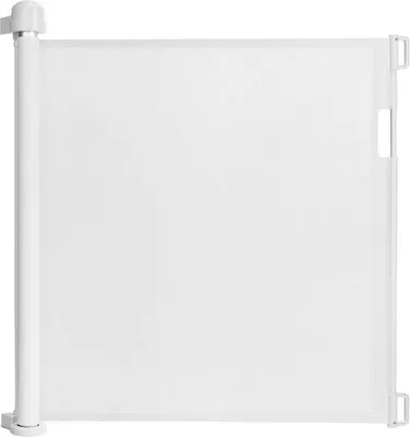 Produktbild von Ausziehbare Pferchschutzgitter 0-150cm - Sicherheitsgitter für Kinder und Haustiere - 87cm hoch - für Innen und Außen geeignet