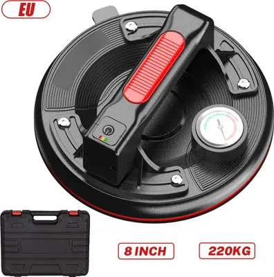 Obrázok produktu pre Elektrická vákuová odsávačka, maximálny sací výkon 220 kg, priemer 8 palcov, zástrčka EÚ 220V