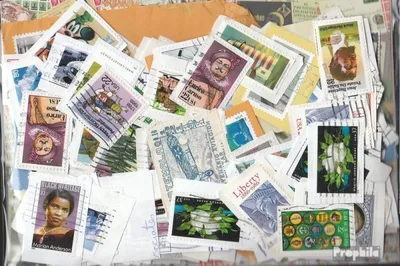 Produktbild von Briefmarken USA 50 Gramm Kiloware gestempelt