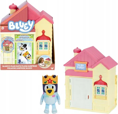 Imagen del producto de Muñeco de peluche del "Casa Sorpresa" de Bluey, 30,8 cm