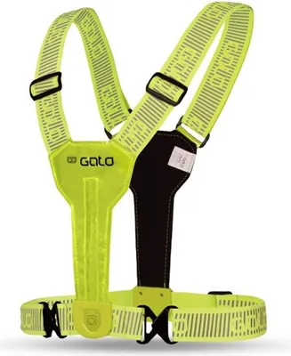 Immagine prodotto di Gato LED Vest ULTRA | Gilet di sicurezza con USB, colore:Giallo