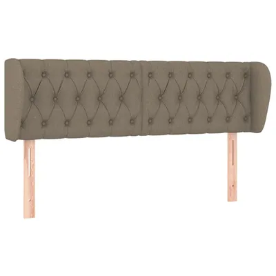Produktbild von Kopfteil mit Ohren Taupe 163x23x78/88 cm Stoff