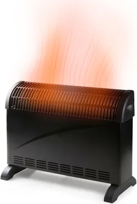 Zdjęcie produktu dla Domo DO7350CH, Elektryczny grzejnik konwektorowy, Wewnętrzna, Podłoga, Czarny, 2000 W, 700 W