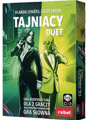 Produktbild von REBEL Duo Undercover: Codename Ratespiel für 2 Spieler