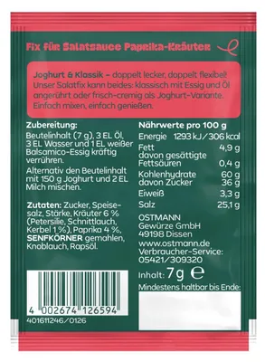 Produktbild von Salatfix Paprika-Kräuter