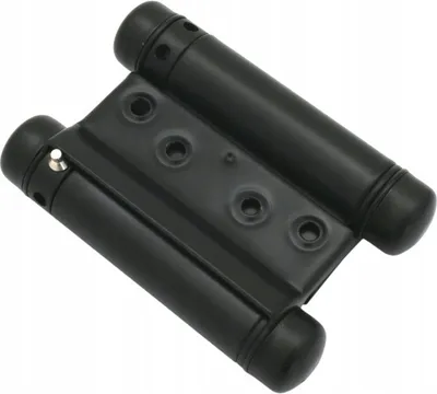 Produktbild von Schwenkarmlager 125 Mm Für Schwenktüren Komplett Mit Schrauben Schwarz Mattgegalvanisiert