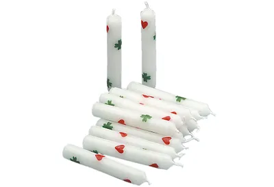 Produktbild von 2 Lebenslicht Kerzen Viel Glück 13cm