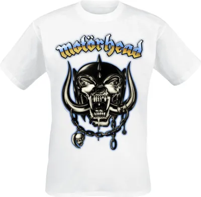 Produktbild von Motörhead T-Shirt Herren 50 Airbrush Warpig weiß XL