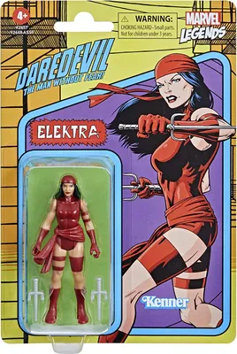 Zdjęcie produktu dla Figurka akcji Marvel Legends 3.75 Retro Wave 2: Elektra