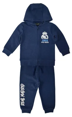Produktbild von Real Madrid Kinder-Trainingsanzug Nr. 2, Größe 2, blau, 2-4 Jahre