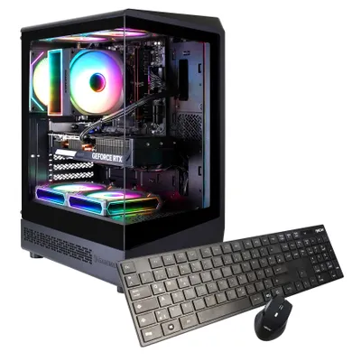 Produktbild von GAMEMAX Gaming-PC VISTA COC AB 7773 Ryzen 5 5500 32GB RAM 1TB SSD RTX 5050 Windows 11