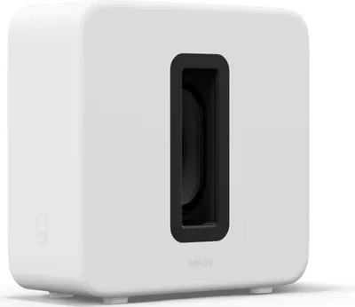 Produktbild von Sonos Sub 4 White Subwoofer (Force-Cancelling-Technologie, Trueplay, WLAN, App)
