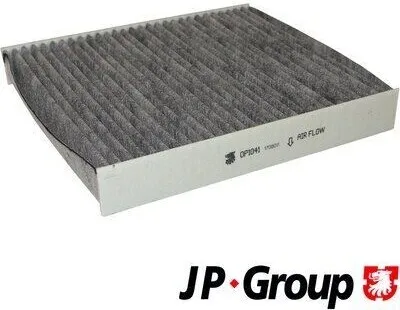 Produktbild von JP GROUP 1528101100 Innenraumfilter Pollenfilter für FORD Focus II Schrägheck (DA, HCP, DP) Aktivkohle