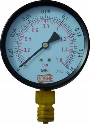 Produktbild von Radialmanometer 100mm 0-1,6bar M20x1,5
