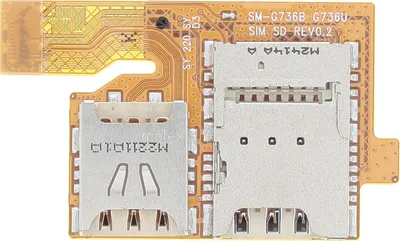 Obrázek produktu pro Samsung, Originální čtečka karet SIM pro Samsung Xcover 6 Pro, černá