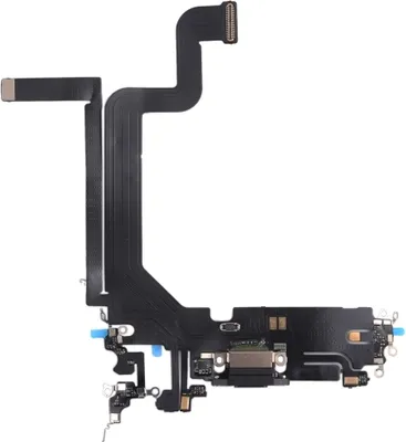 Zdjęcie produktu dla TAŚMA ZŁĄCZE ŁADOWANIA MIKROFON DO iPhone 14 Pro MAX CZARNY