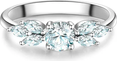 Produktbild von Trilani Multisteinring Sterling Silber Zirkonia 50030180 56