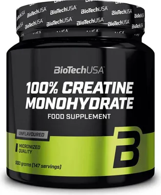 Produktbild von BioTech USA Creatine Monohydrate 500g Pulver Dose