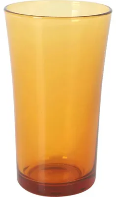 Produktbild von Duralex Set Mit 6 Hohen Gläsern Amber Lys 280ml Gelb Gelb One Size