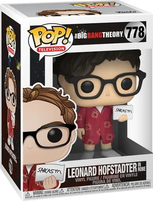 Produktbild von The Big Bang Theory - Leonard Hofstadter in Robe 778 - Funko Pop! - Vinyl Figur