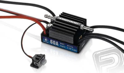 Produktbild von Hobbywing SeaKing-60A-V3.1, ESC, Schwarz