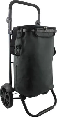 Produktbild von Primaster Einkaufstrolley dunkelgrau Volumen 44 L