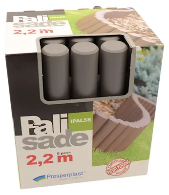 Produktbild von Gartenpalisade anthrazit Beeteinfassung Beetumrandung Beetpalisade Rasenkante