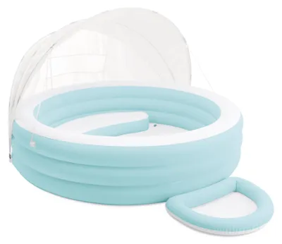Image de Piscine Intex 57195 Swim Center™ Piscine lounge à baldaquin 277x221x137 Cm - 277 cm