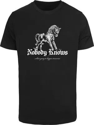 Productafbeelding van Herentrui Mr. Tee "Nobody Knows" - zwart - maat XL