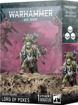 Immagine prodotto di W40k: Guardia della morte - Signore dei veleni (1 figurina)